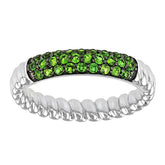 Sterling Silver Semi Mount Ring Setting Round RD Band圈戒mm - Syzjewelry